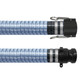 BadgerFlex Poly Spring 1 1/2 in. PVC DEF Hose w/ Part C Coupler x Part E Adapter Ends