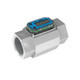 GPI G2A-20-N-Q 2 in. NPT Industrial Aluminum Turbine Flow Meter w/ Battery Powered Display
