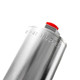 Shop 48 Vapor Trapper™ VT8SIL 8 in. Silver Universal Charcoal Canister Fuel Tank Vent Line Vapor Filter