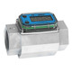 GPI G2A-15-N-Q 1 1/2 in. NPT Industrial Aluminum Turbine Flow Meter w/ Battery Powered Display