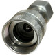Stucchi IVHP 1/4 in. Carbon Steel Coupler 1/4 in. NPT Male, 3.1 GPM