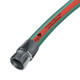 Novaflex 4705 1 in. 200 PSI UHMW Crush Resistant Chemical Suction & Discharge Hose w/ Stainless Steel Male NPT Ends