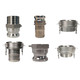 Dixon 4 in. Sand Cast Stainless Steel Cam & Groove Couplers