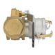 RIV Turchese 6 in. NPT Brass Lever Valve Combo - 116 PSI
