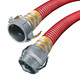 BadgerFlex Vapor HD 4 in. Heavy Duty Gasoline Vapor Recovery Hose Assemblies w/ C x Dixon VR4040CS-AL Ends