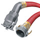 BadgerFlex Vapor HD 4 in. Heavy Duty Gasoline Vapor Recovery Hose Assemblies w/ C x 45° Rigid Dixon VR4040CS-AL45 Ends