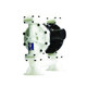 Graco Husky 1050 3/4 in. Flange Polypropylene Pump and Seats, PTFE Balls & PTFE Diaphragm, PP Center Section