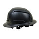 Securis SEC24 Class C Full Brim Safety Helmet - Black (4 Pack)