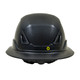 Securis SEC24 Class C Full Brim Safety Helmet - Black (4 Pack)