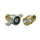 Holmbury WSC 3/4 in. Brass Screw Coupling 3/4 NPTF W/ Nitrile Rubber Seal