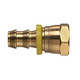 Kuriyama 1/4 in. x 1/4 in. Female NPTF Swivel Brass Push-on Fitting