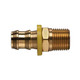 Kuriyama 3/4 in. x 3/4 in. Male NPTF Brass Push-on Fitting