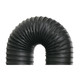 Hi-Tech Duravent 2PN 6 in. x 25 ft. Duct Hose, Black - Hose Only