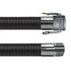 BadgerFlex Vac Truck 4 in. Abrasive Material Handling Hose w/ Female Coupler x Male NPT Ends