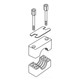 PCI A5-33.7-SK 1.33 in. Diameter Standard Polypropylene Hydraulic Pipe Clamp - Stacking Kit