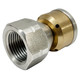 Suttner 200049895 Rotating 3/8 in. Sewer Nozzle Brass/Stainless Steel