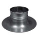 Duct Inc. 143 LaserLock Duct Bell Mouth Adapter 20 Ga. Galvanized
