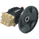 Udor AD 4.0/30 U Plunger Pump Direct Drive W/ 1-1/8 Hollow Shaft, 4 GPM, 2900 PSI