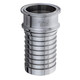 Kuriyama TCSSS150 1 1/2 in. TriClamp x Hose Shank Crimp Fitting