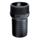 Kuriyama PPN125 1 1/4 in. MNPT Hose Nipple, Polypropylene