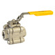 Chicago Valves FS796666MGGSW010 1 in. Stainless Steel Ball Valve - Socket Weld, Class 800, 1920 PSI