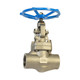 Chicago Valves 286SW005 1/2 in. Stainless Steel Gate Valve - Socketweld, Class 800 1975 PSI