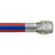 U.S. Hose Chemiflex 2 in. Red Composite Transfer Hose w/ Stainless Steel Female Coupler Ends