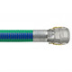 U.S. Hose Chemiflex 3 in. Green Composite Transfer Hose w/ Stainless Steel Female Coupler Ends