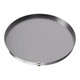 JME 36 in.  Round Stainless Steel Drip Pan w/ Drain