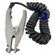 Dwyer Aluminum Ground Clamp With Coiled Cord 16 Feet