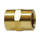 Midland Industries 28060 Brass Pipe Coupling, 3/8 in. FNPT