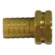 Midland Industries 30034 Brass Straight Hex Swivel Adapter, 3/4 in. Barb x 3/4 in. FGH