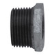 Midland Industries 64509 Reducer Hex Bushing, Galvanized, 3/4 in. MPT x 1/2 in. FPT, 150 PSI