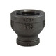 Midland Industries 65456 Reducing Coupling,  Black Iron, 3 in. FPT x 2 in. FPT, 150 PSI