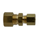 Midland Industries AMC® 700082-0604 Reducing Compression Union, Lead Free Brass, 3/8 in. x 1/4 in.