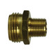 Midland Industries AMC® 707478-1208 Lead Free Brass Rigid Adapter, 3/4 in. MGH x 1/2 in. MNPT