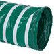 Flexaust Springflex FX-DU Sewn Single-ply PVC Coated Polyester Duct Hose 62 in. Dia. x 25 ft.
