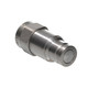 Holmbury HQ19-M-12S 3/4 in. Carbon Steel Flat Face Coupling 1 1/16-12 UN, ISO 16028 W/ Nitrile Rubber Seal - Male