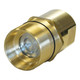 Holmbury WSC32-F-20N 1 1/4 in. Brass Screw Coupling 1 1/4 NPTF W/ Nitrile Rubber Seal - Female