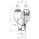 AIGNEP 50310N-8, 8 mm Push-To-Connect Tube x Union Y Fitting - Pack of 10