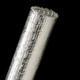 Techflex TTN0.50SV ThermaShield 1/2 in. x 100 ft. Cable Tube Temperature Resistant, Silver
