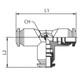 AIGNEP 88230-05, 5/16 in. Push-To-Connect Union Tee - Pack of 10