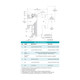 Titan Flow Control BS85S0300 3 in. Simplex Basket Strainer w/ Bolted Cover, Flanged (Raised Face), Stainless Steel - ASME Class 150