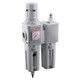 AIGNEP N100103232100, 1/4 in. FRL 1 Evo Series NPTF Air Filter, 20 Micron, 0-8 Bar, Automatic/Manual