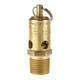 Conrader SRV390-1/2-200 1/2 in. Soft Seat Safety Valve, Brass, ASME, CRN Certified, 200 PSI