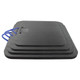 Cope Plastics 24 in. x 24 in. x 2 in. Outrigger Pad, 36 Ton Load Capacity, Black