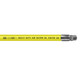 BadgerFlex 1 in. Air & Multipurpose Hose Assembly w/ Crimped Male NPT Ends - Yellow