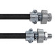 BadgerFlex 3/4 in. Steam Hose Assembly w/ Female x Male NPT Ground Joint Ends - Black
