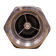 TODO II TT102-4406 1 in. Stainless Steel Dry Disconnect Adapter w/ Nitrile Seal