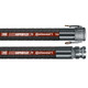 BadgerFlex SuperFlex 2 in. Petroleum Transfer Hose w/ Female Coupler x Male Adapter Ends - 150 PSI